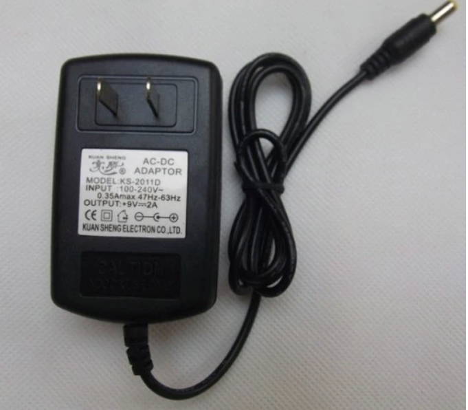 NEW ACP OEM Power AC Adapter Compatible KS-2011D, 9V 2A 4.0/1.7mm, US 2-Pin, New